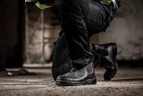 Blackrock Steel Toe Chelsea Boots Safety Shoes Size 11 Black/Brown view 3