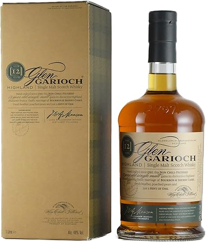 Amazon Co Jp 内容量1000ml グレンギリー 12年 ハイランド シングルモルトスコッチウイスキー 48度 1000ml 並行輸入品 食品 飲料 お酒