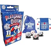 Semper Smart Games PlaySmart Dice Deluxe Math Game &ndash; Educational Arithmetic Dice Activity for Kids 6+, Fun Family Learning Game with 11 Math Games for Mental Calculation, Classroom, Home &amp; Travel