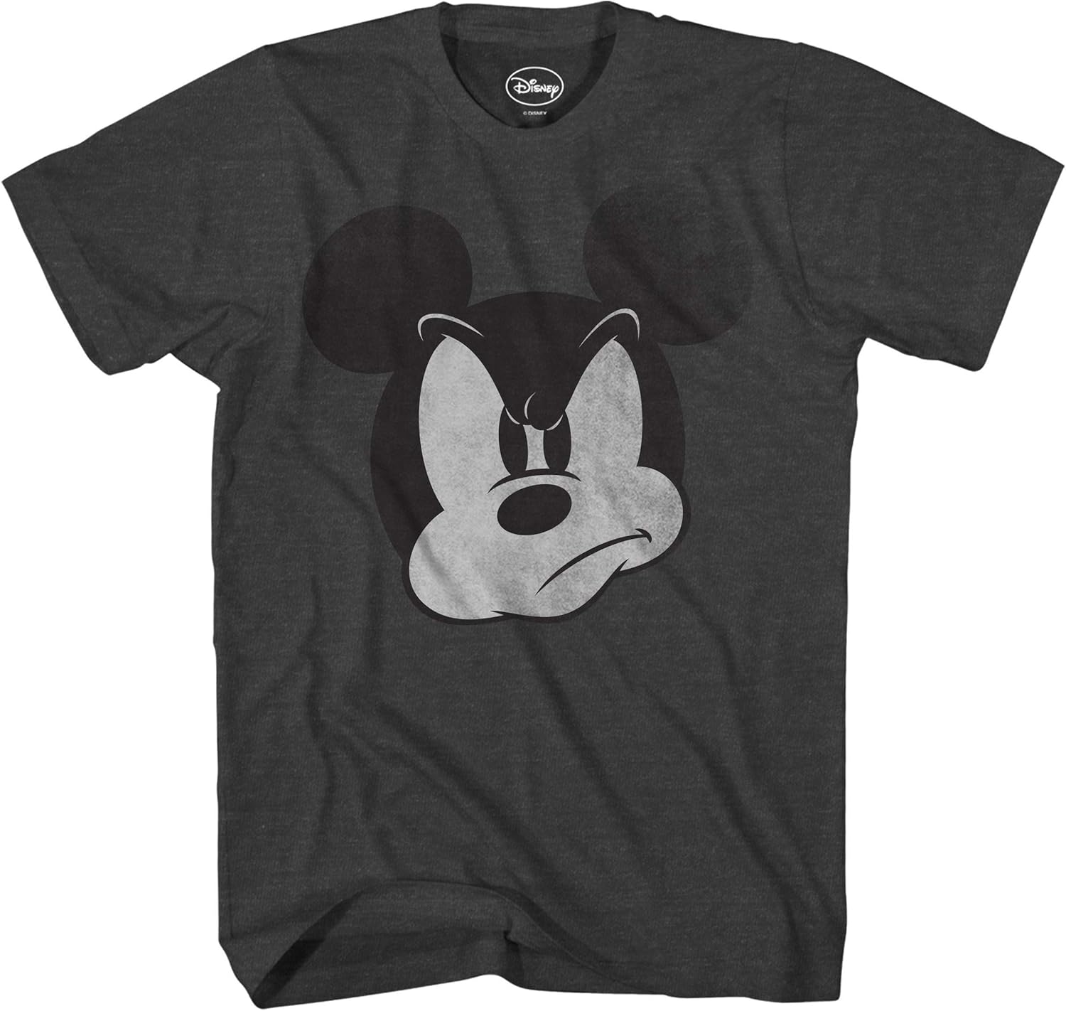 Mad Mickey Mouse Graphic Tee Classic Vintage Disneyland World Mens Adult Tee Graphic T-Shirt for Men Tshirt: Clothing