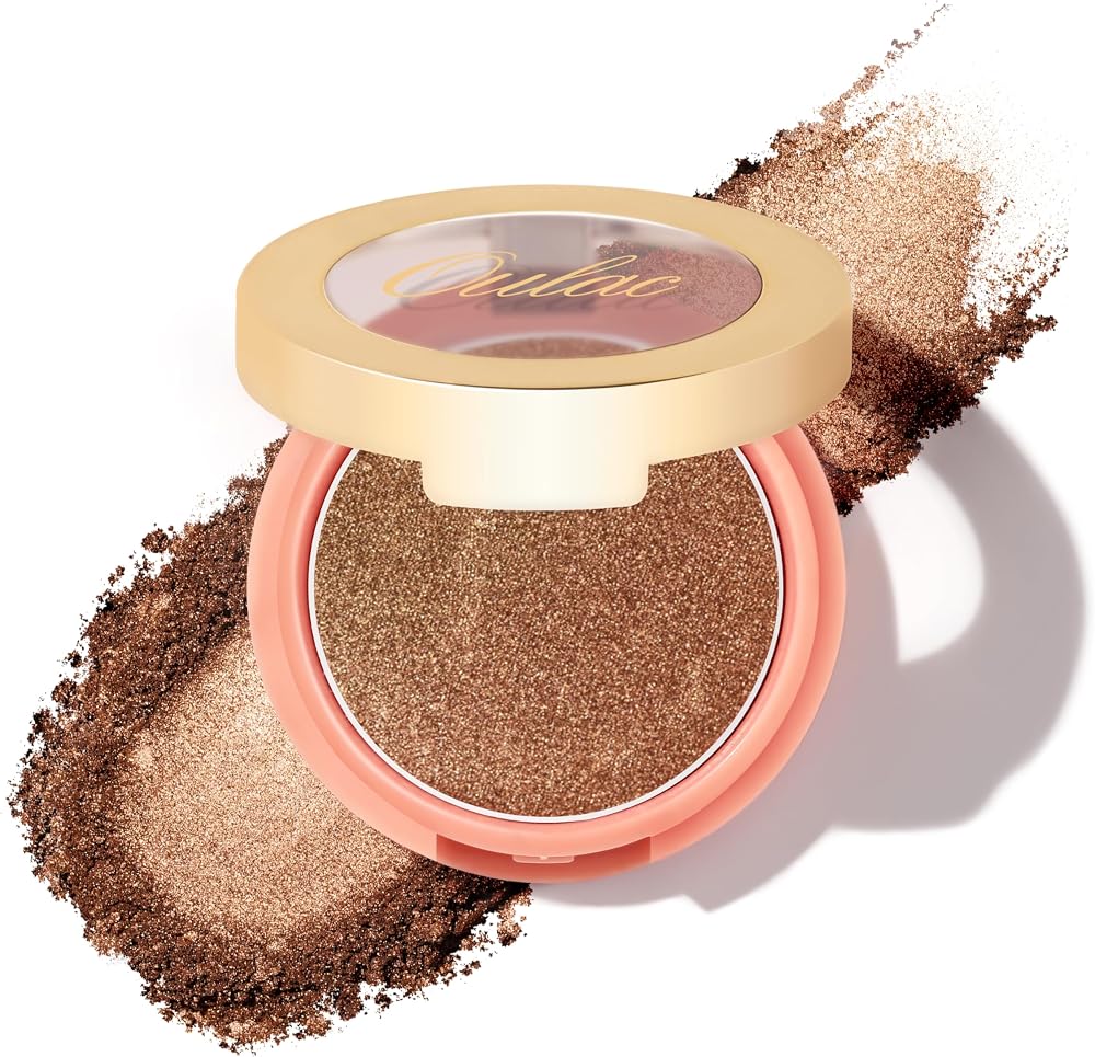 Oulac Goddess F04 Bronzer Blush Shimmer High Pigment Long Lasting Vegan Cruelty