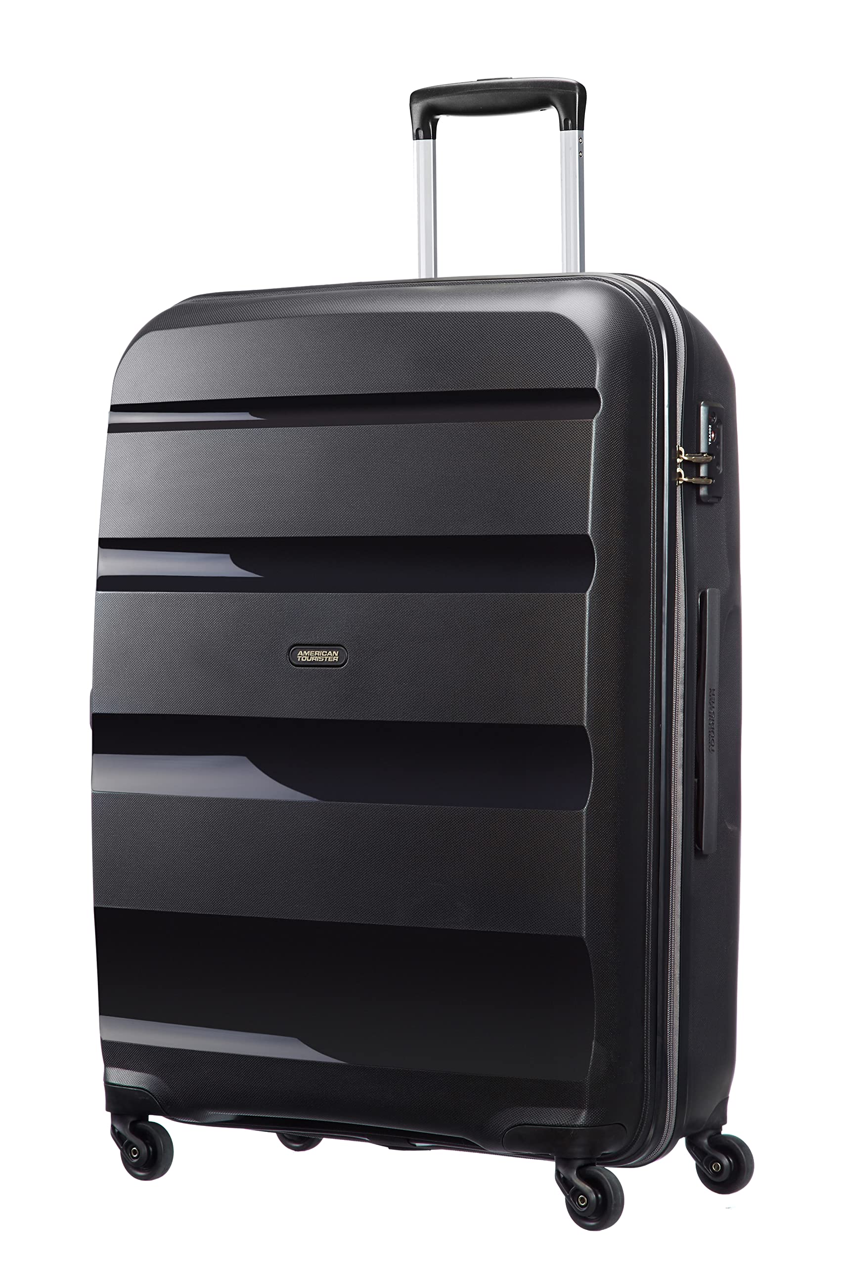 American Tourister Bon AIR - Spinner L, Suitcase, 75 cm, 91L, Black (Black)