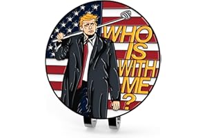 KONWLONG Putting Green Golf Ball Marker Magnetic Hat Clip Funny | Cool Golf Accessories Golf Gadgets for Men and Women Unique | Personalized Golf Gag Gifts for Golfers Golf Lovers