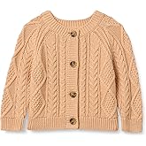 Amazon Essentials x Sofia Grainge Unisex Toddlers and Babies' Fisherman Cardigan Sweater
