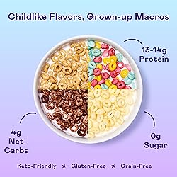Magic Spoon Cereal, Variety 4-Pack of Cereal - Keto