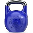 Kettlebell Kings Competition Kettlebells Weight (33mm handle) 4-32 KG | Hand weights Workout Gym Equipment & Strength training sets for Women & Men | Weights set for Home Gym