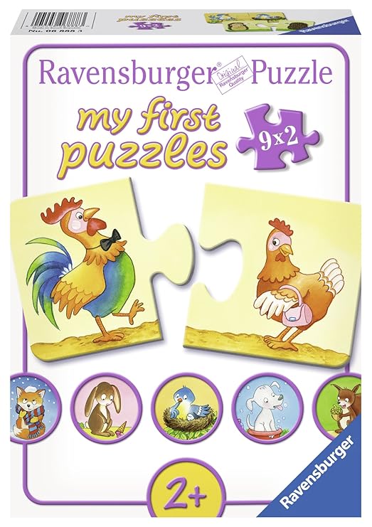 Ravensburger 06888 - Viele Gegensätze, my first puzzles 9x2