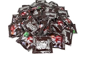 CANDYKRAVE M n M's Milk Chocolate Candy - 2 lbs Bulk Pack - Individually Wrapped Fun Size Candy for Freshness - Colorful Delicious Sweets for Kids, Adults, Pantry, Office & Birthdays