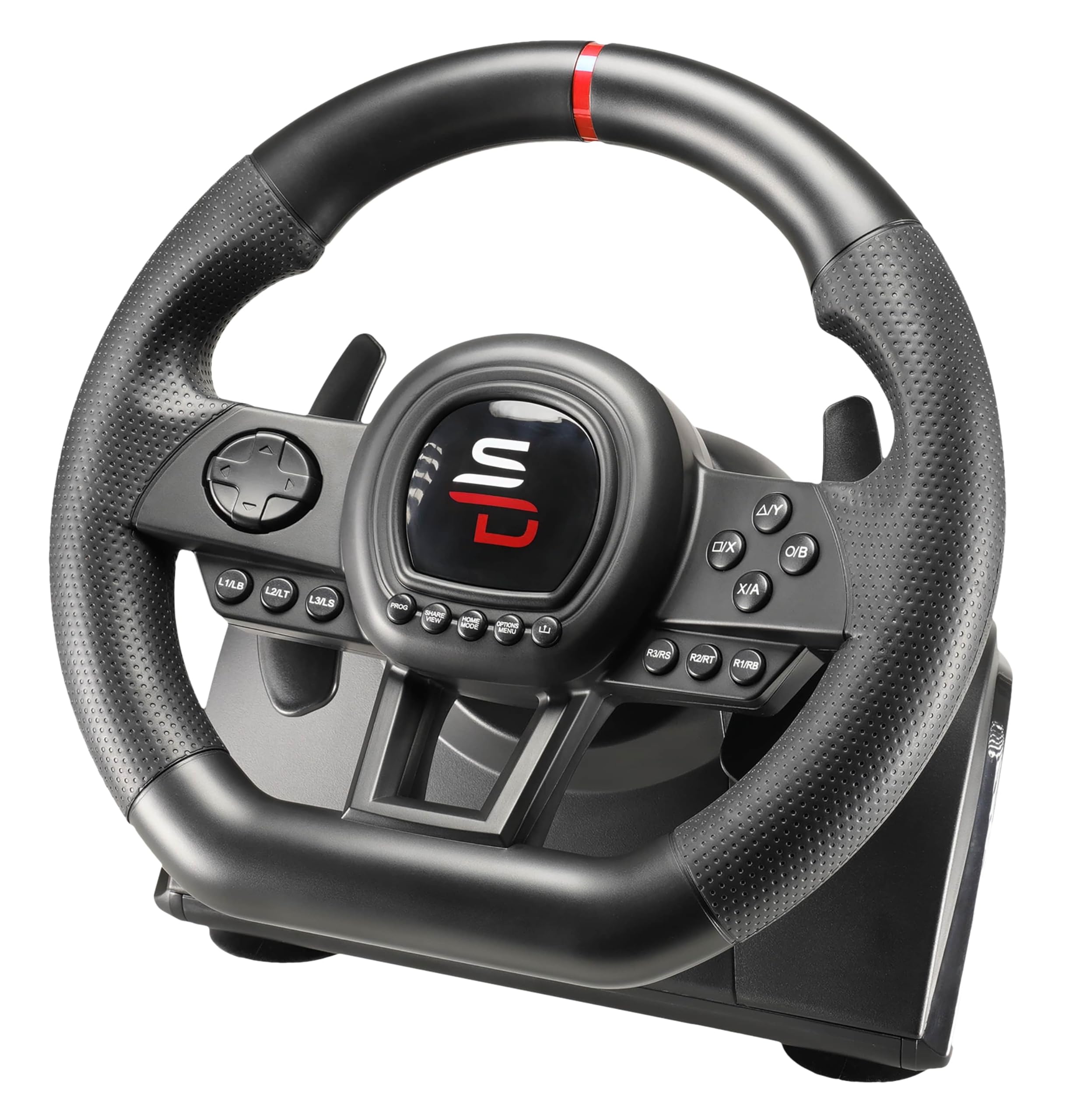 Superdrive - SV650 Racing steering wheel with pedal and paddle shifters for Xbox Serie X/S, Switch 2, Switch, PS4, Xbox One, PC