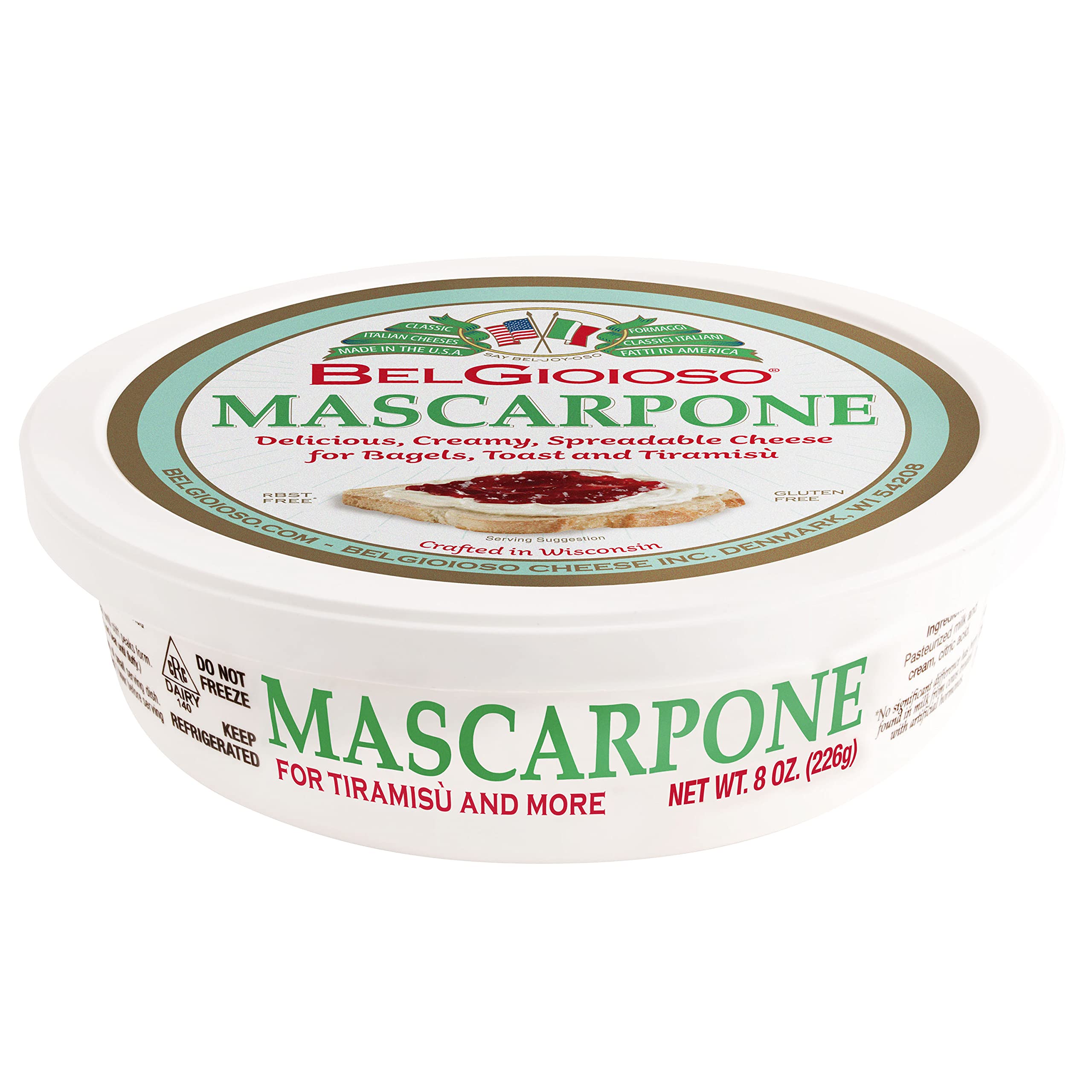 Belgioioso Mascarpone Creamy Spreadable