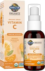 Garden of Life Organics Vitamin C Spray Featuring Amla Berry – Liquid Vitamin C Supplement for Immune & Skin Health Support, 
