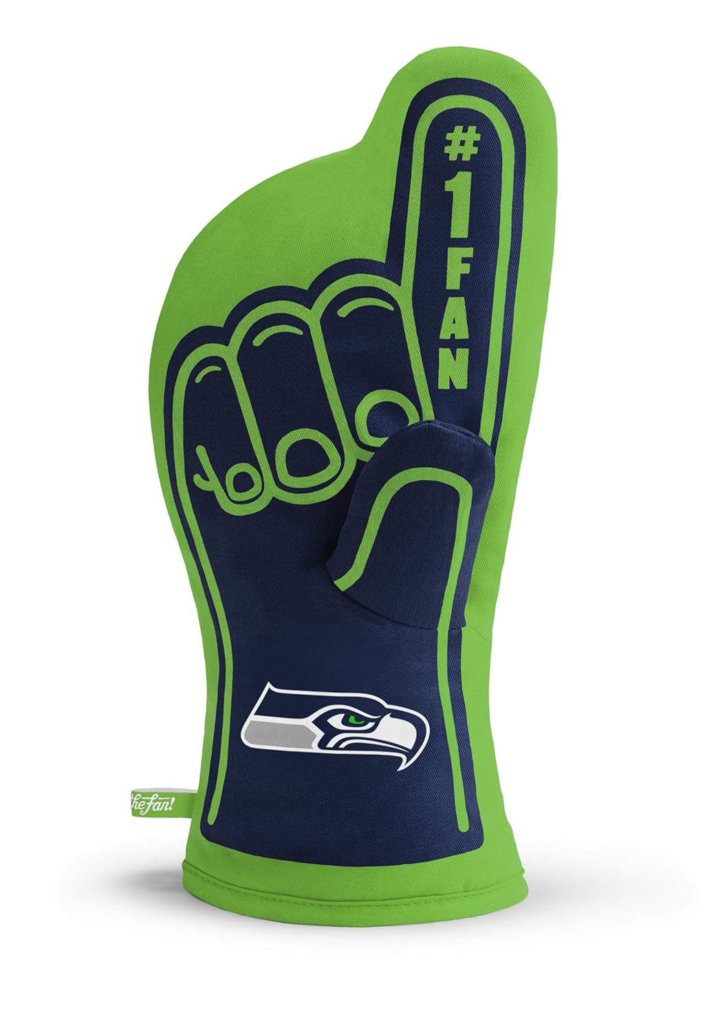 YouTheFan NFL #1 Oven Mitt:13.25'' x 6.5'' Heat Resistant 100% Quilted Cotton Team Oven Mitt