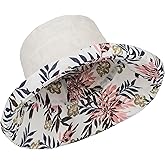 Sun Hats for Women-Double Sided-Wide Brim-UPF50+ Outdoor Fishing Hat Packable Summer Beach Bucket Hat