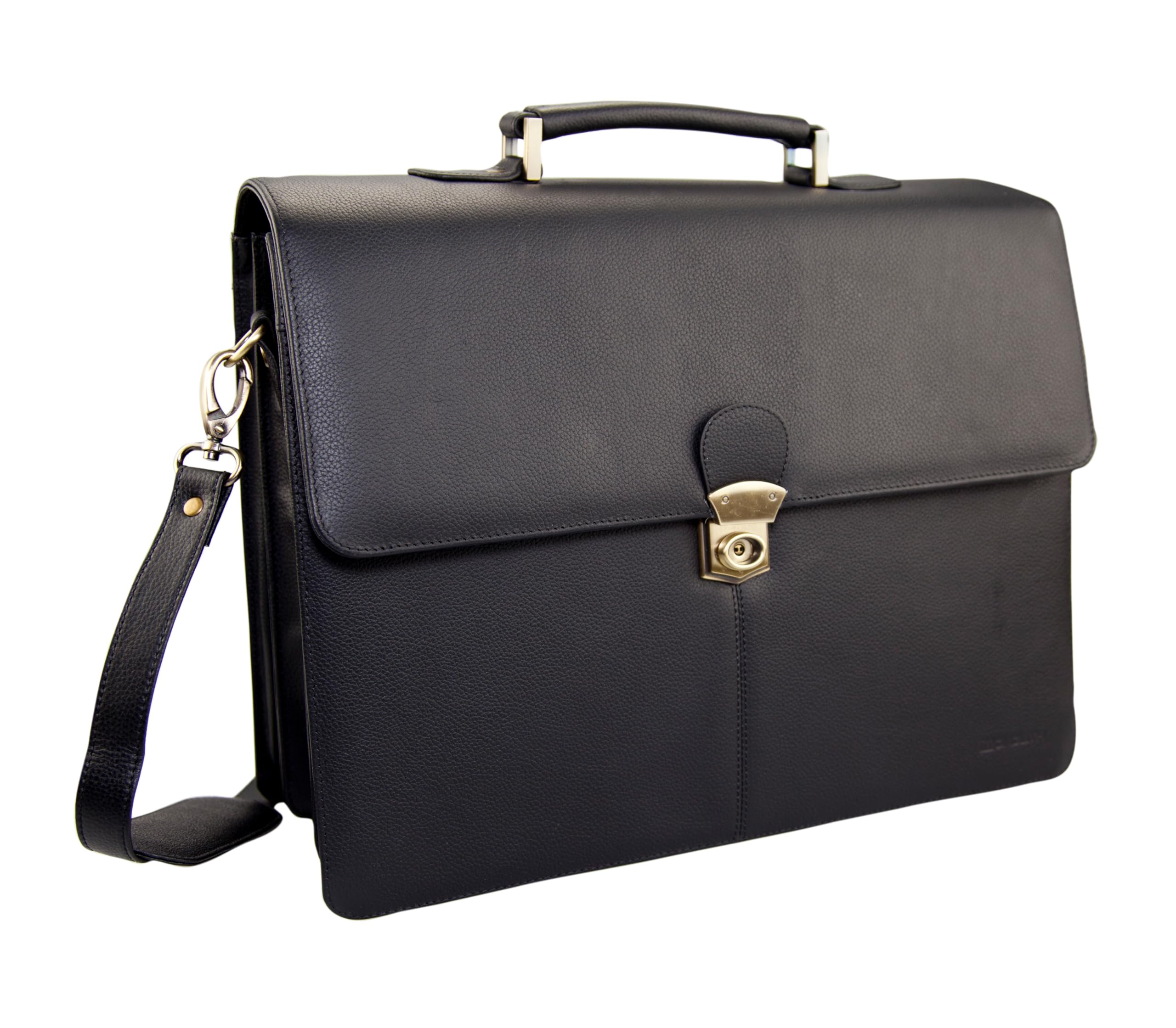 Monolith 41378MN Briefcase, 40 cm, Black