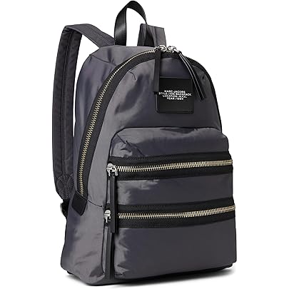 Amazon.com: Marc Jacobs The Biker Nylon Medium Backpack Dark