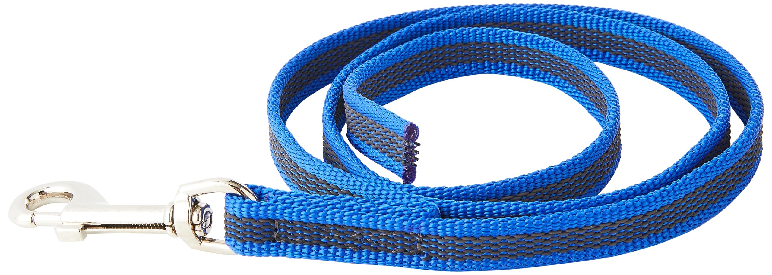 Color & Gray Super-Grip Leash without Handle, 14 mm x 1 m, Blue-Gray