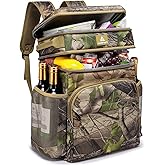 Laripwit 54/40 Cans Backpack Cooler Insulated Leak-Proof Large Cooler Backpack Double Deck Lunch Backpack for Men Women - Perfect Soft Cooler Bag for Tactical, Camping, Picnic, Beach, Hiking
