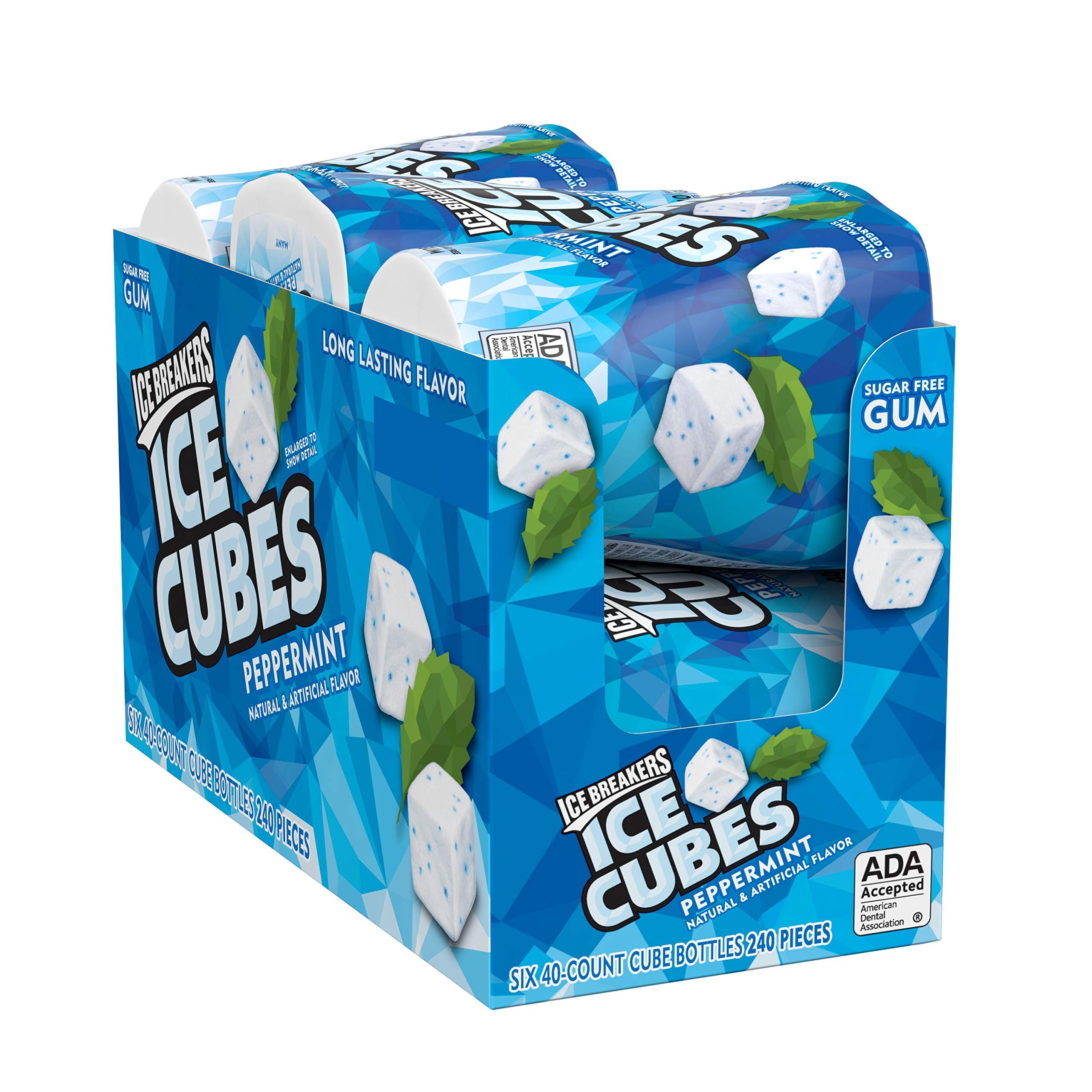 Buy ICE BREAKERS ICE CUBES Peppermint Flavored Sugar Free Chewing Gum