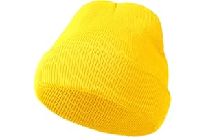 American Trends Kids Beanie Warm Knit Beanie Hats Boys Girls Winter Hat Soft Slouchy Hats for Kids