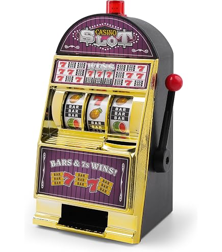 Amazon.com: Mini Slot Machine. Get Lucky Spin Manual Handel Win