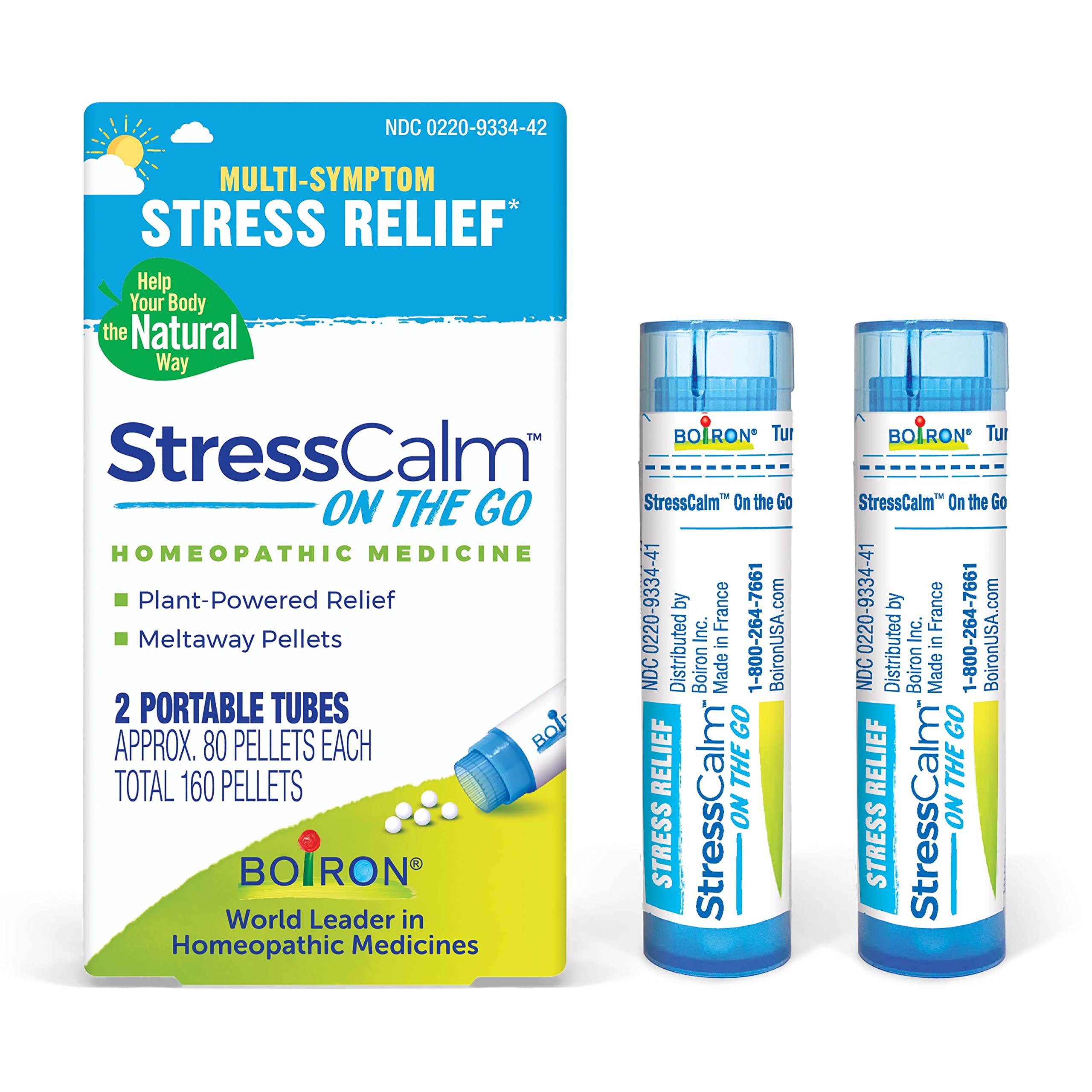 Boiron StressCalm On The Go for Relief of