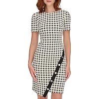 tommy hilfiger women's mini houndstooth knit dress Tommy Hilfiger Women's Tommy Hilfiger Mini Houndstooth Knit Dress