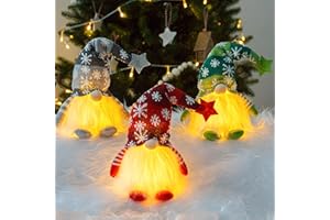 ACINA 3Pcs Gnome Handmade Swedish Tomte, Christmas Elf Decoration Ornaments Thanks Giving Day Gifts Swedish Gnomes Doll Tomte Decor 12 Inches
