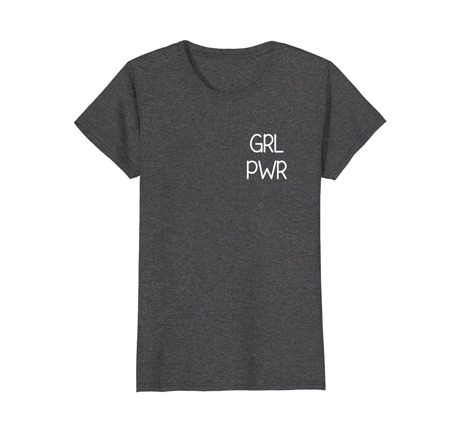 Womens Pocket GRL PWR Girl Power Women's Shirt-anz