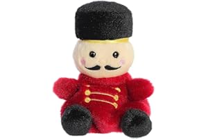 Aurora® Adorable Palm Pals™ Marius Nutcracker™ Stuffed Animal - Pocket-Sized Fun - On-The-Go Play - Red 5 Inches