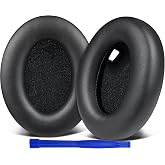 SOULWIT Earpads for Sony WH-1000XM4 - Black | for WH1000XM4 (XM4) Headphones