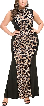 casual leopard print dress