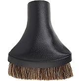 Cen-Tec Systems 34839 Premium Dusting Brush Vacuum Tool with Soft Fill, Black