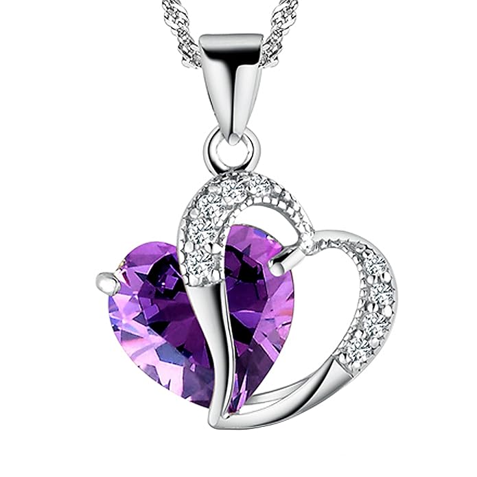 Pearl of Dream A Heart Full of Love [Purple] Sterling