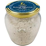 TruffleHunter Flaked Black Truffle Sea Salt (4.94 Oz) - European Black Summer Truffles (Tuber Aestivum) Seasoned Salt Seasoni