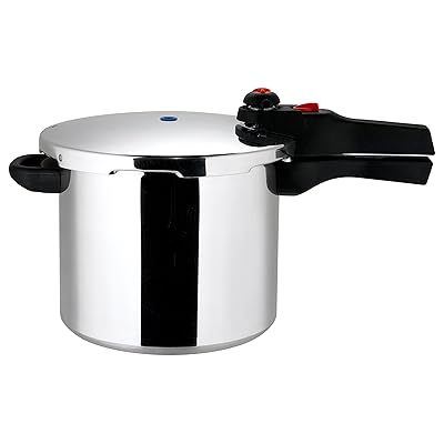 Prestige Quick and Easy Litre Aluminium Pressure Cooker Silver