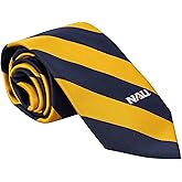 Desert Cactus Northern Arizona University Neck Tie NAU Lumberjacks 100% Polyester Necktie with Logo, Officially Licensed (Style A)