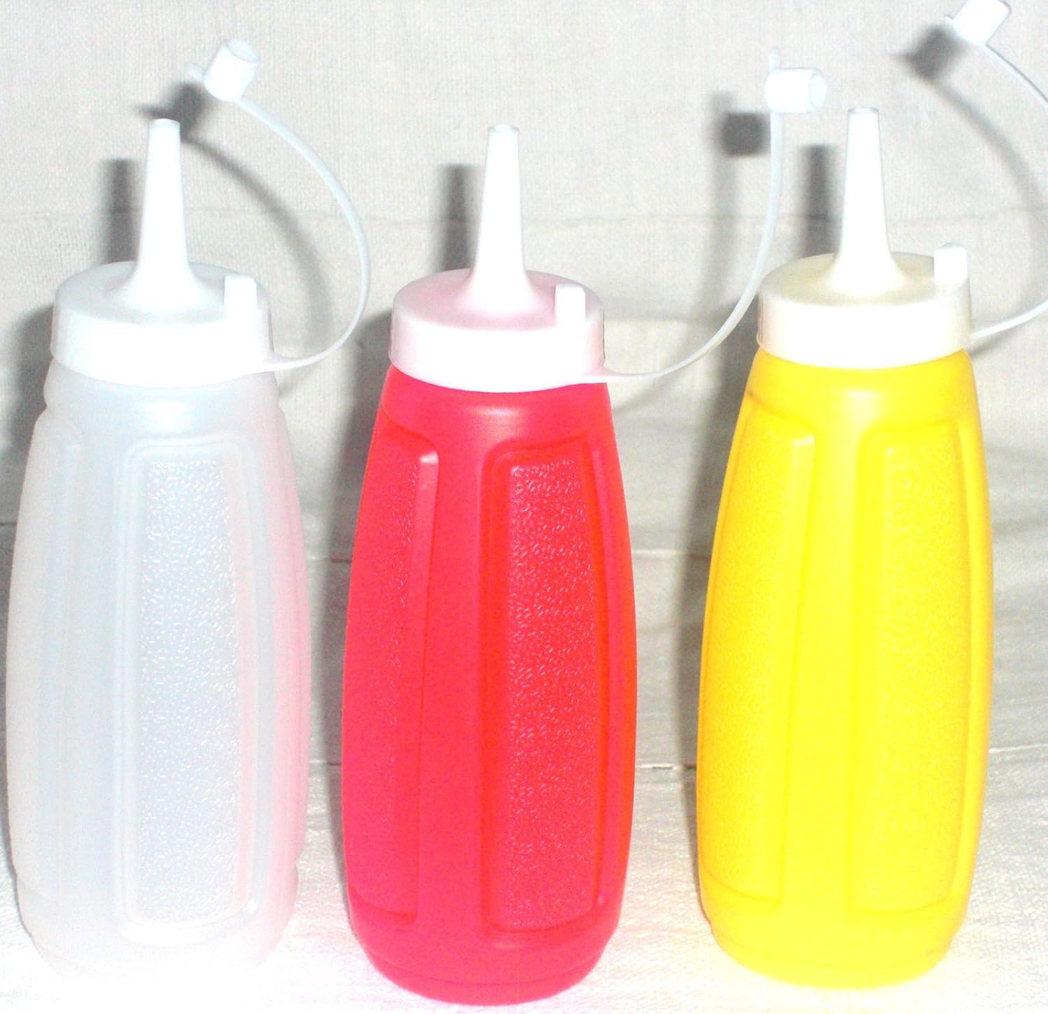 Retro Sauce Squeezers bottle dispensers (Triple Pack) Amazon.co.uk