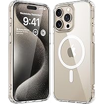 Amazon.com: SUCGLES for iPhone 15 Pro Max Case with MagSafe