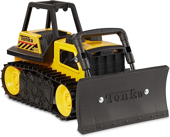 Tonka Steel Bulldozer Vehicle, Yellow 