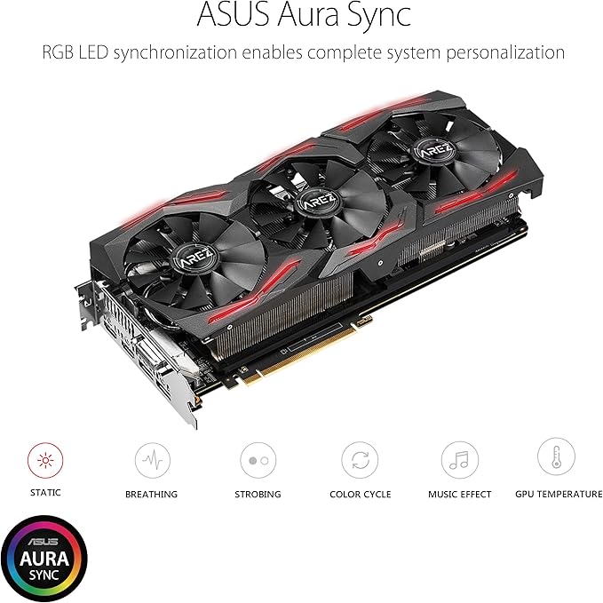 Asus Arez Strix Radeon Rx Vega64 8gb Oc Edition Vr Ready 5k Hd Gaming Dp Hdmi Dvi Amd Gaming Graphics Card Graphic Cards
