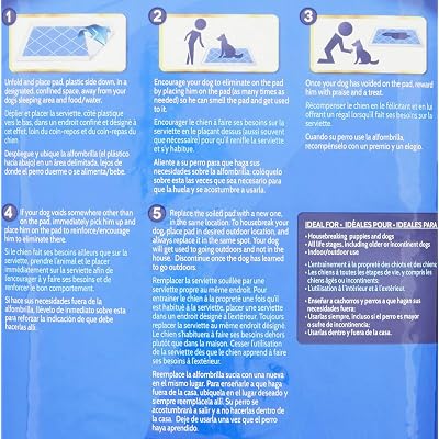 Buy Dogit Dog And Puppy Pee Pads Training Pads For Dogs Absorbent Pad Quilted With Quick Dry Technology Online In Vietnam B0744j4m85