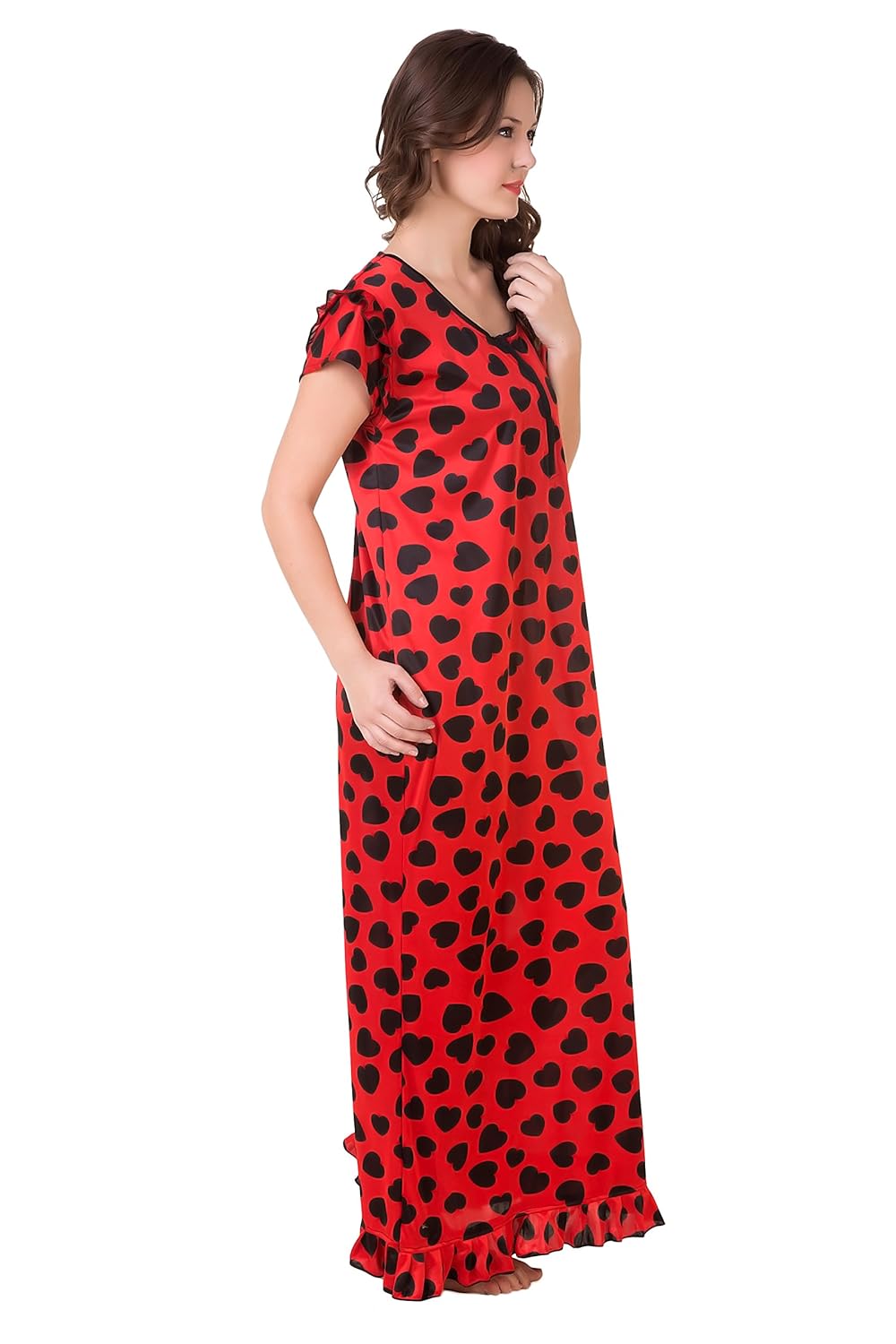 masha women's satin nighty