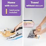 Bramble 20 Pack Vacuum Storage Bags for Clothes, Extra Large & Travel Sizes view 7