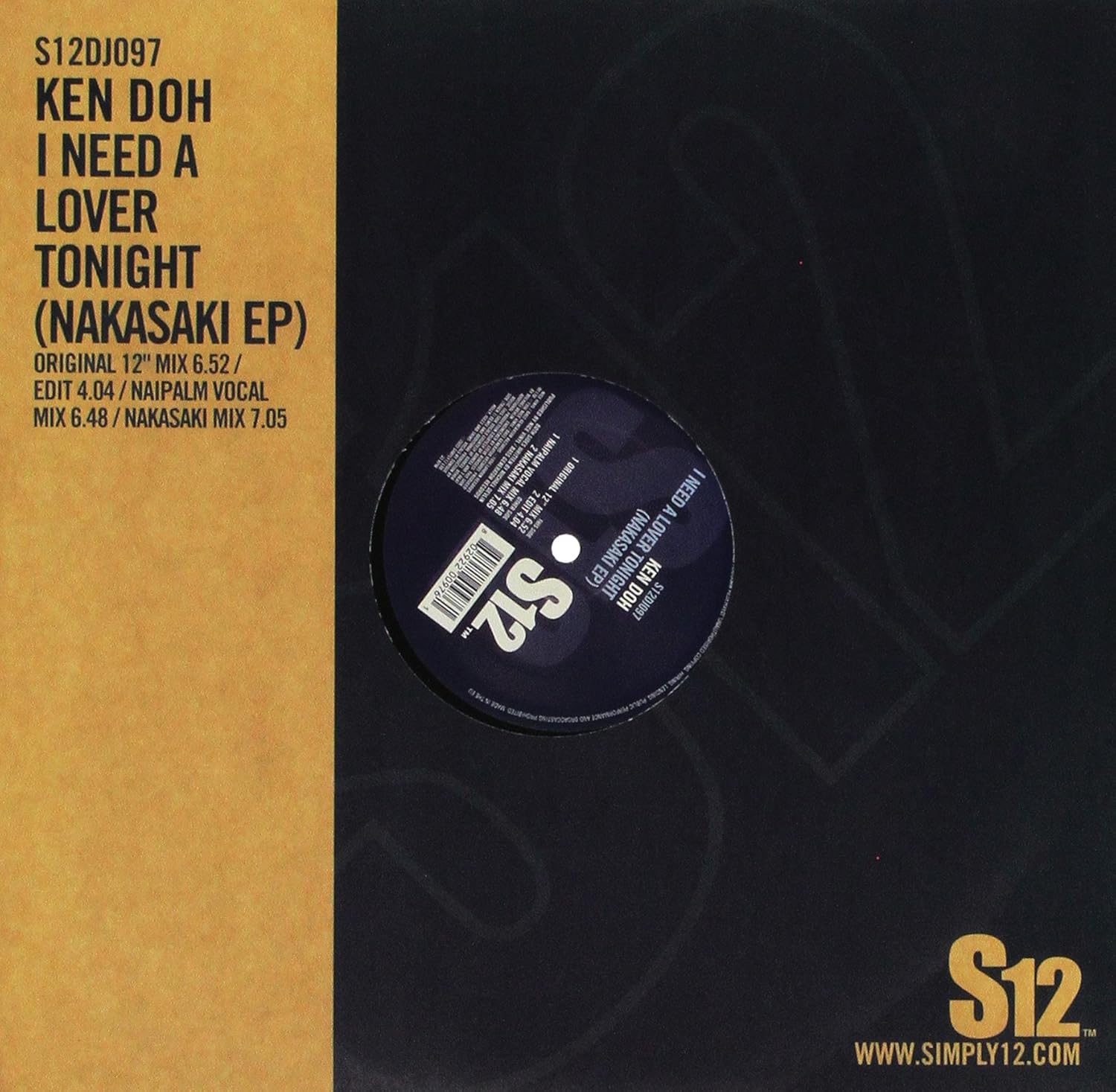 Ken Doh I Need A Lover Tonight