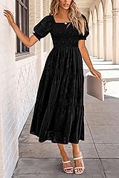 PRETTYGARDEN Women's 2025 Summer Casual Midi