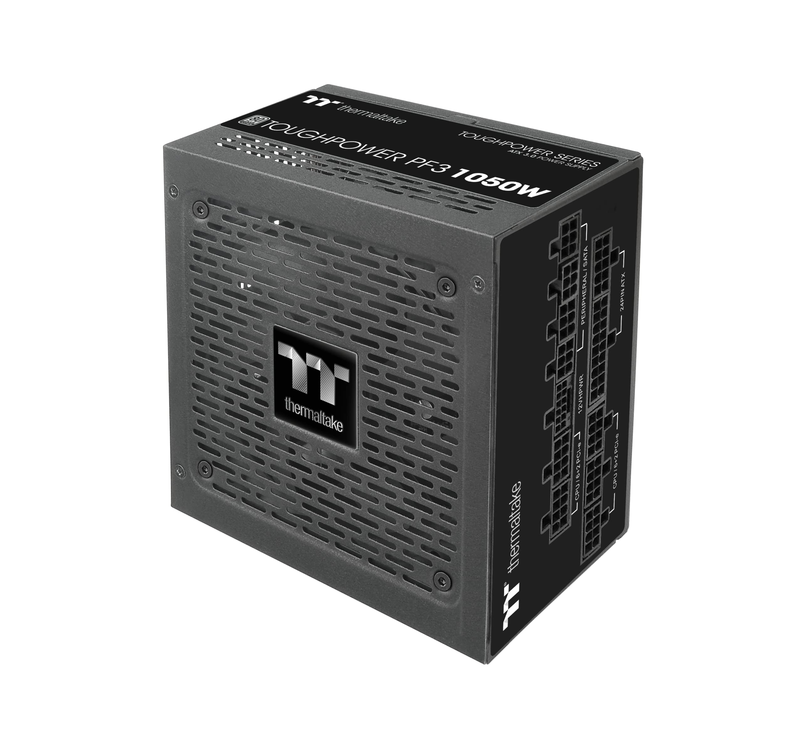 Thermaltake Toughpower Pf3 1050 Watt/Atx 3.0 / Native Pcie 5/100% Japanese Capacitors/ 80 Plus Platinum/Fully Modular Pc Power Supply - View 6