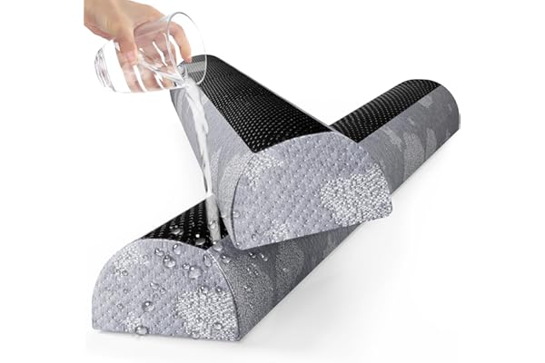 Kohentact Bed Rail Bumpers for Toddlers - Foam Bed Bumper Guard with Dual Non-Slip Pads Waterproof Washable Soft Removable Co