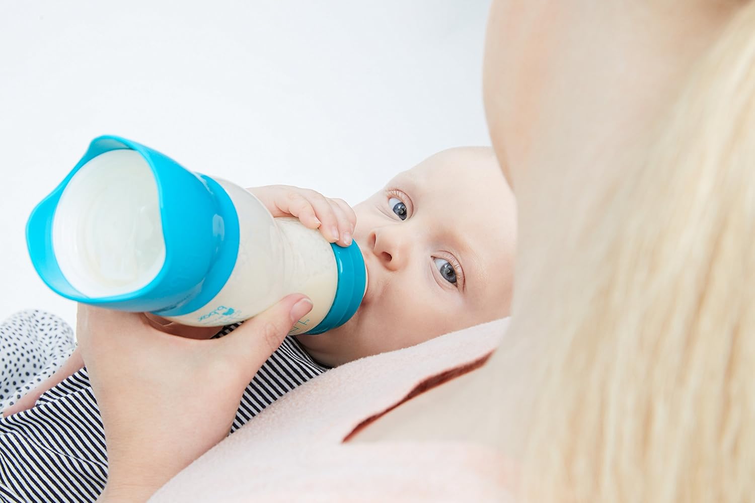 b.box Baby Bottle + Dry Formula Dispenser | Color: Lime Twist | 8 oz. | BPA-Free| Phthalates & PVC Free| Dishwasher Safe : B Box : Baby
