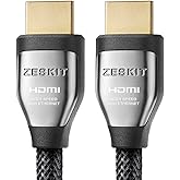 Zeskit Cinema Plus 4K 3ft High Speed with Ethernet 22.28Gbps HDMI 2.0b Cable, Compatible with Dolby Vision 4K 60Hz HDR ARC 4: