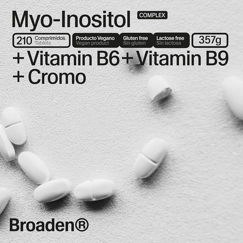 420 Comprimidos Myo Inositol 4000mg con Vit B6 + Vit B9 + Cromo | 4 en 1 — foto 2 de 7